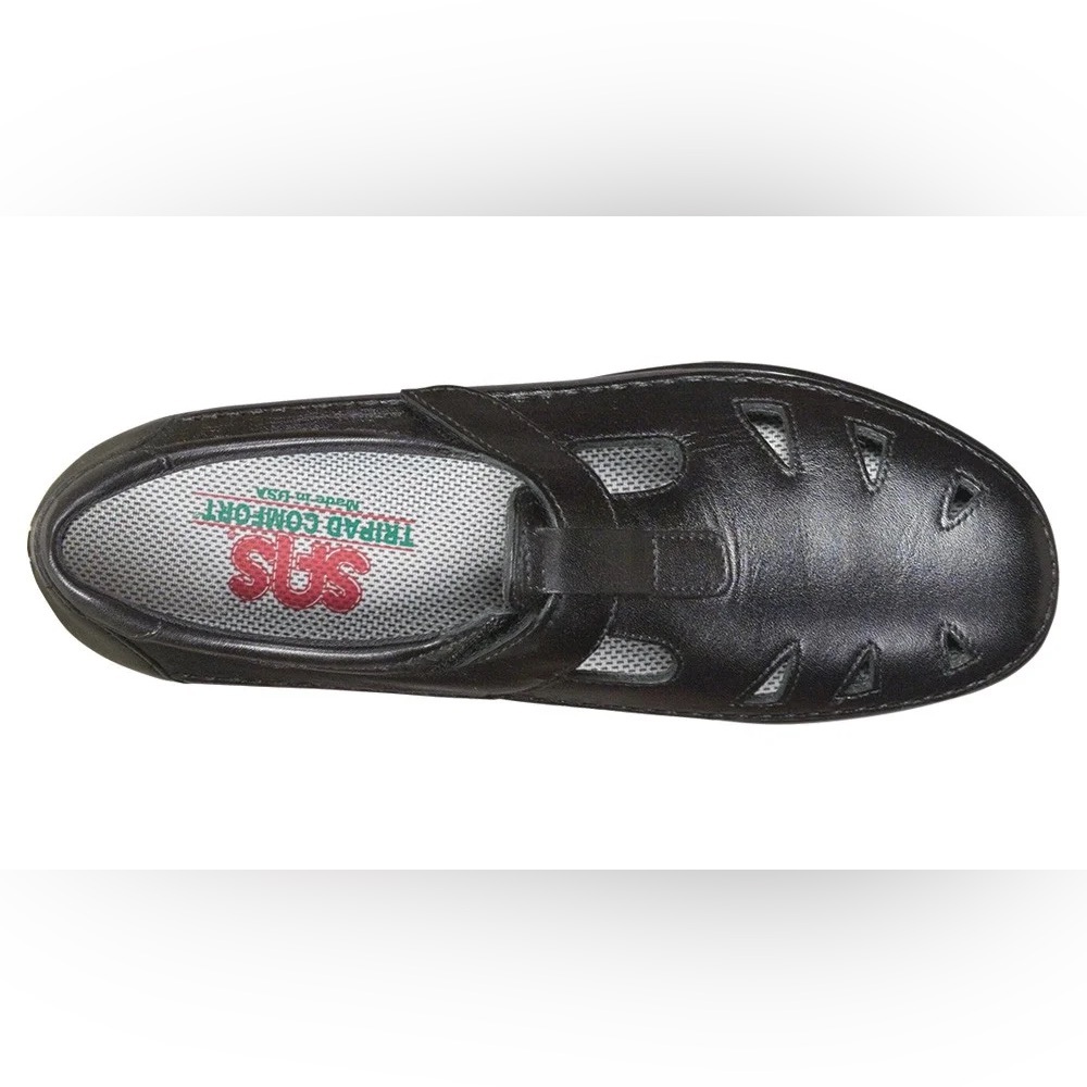 SAS Black Roamer Leather Shoes 10W NWT NIB
